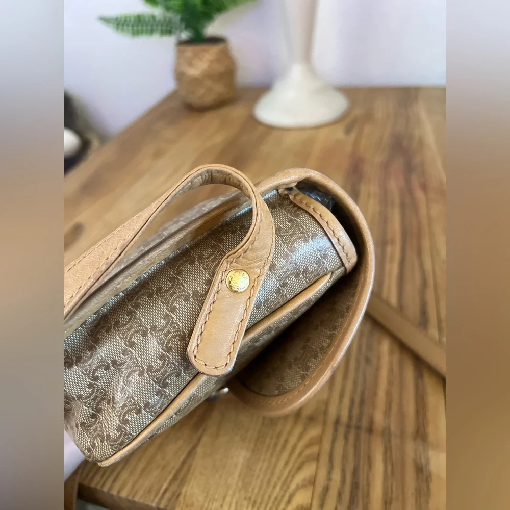 Celine Triomphe Macadam Mini Crossbody Bag - Picture 3 of 15